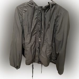 Black Windbreaker